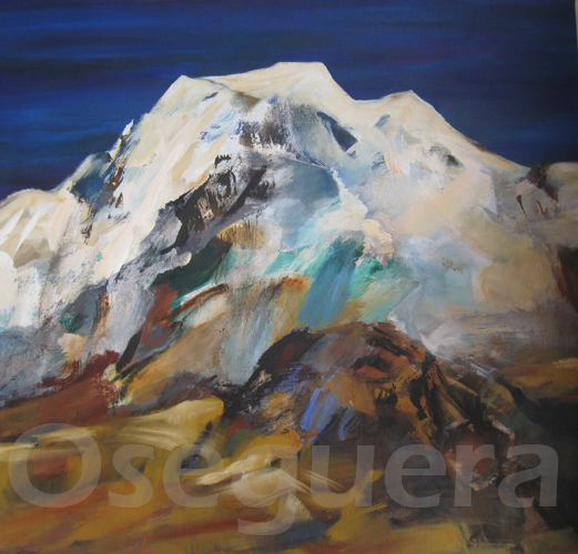 Volcan de Colima por Adela Oseguera Iturbide